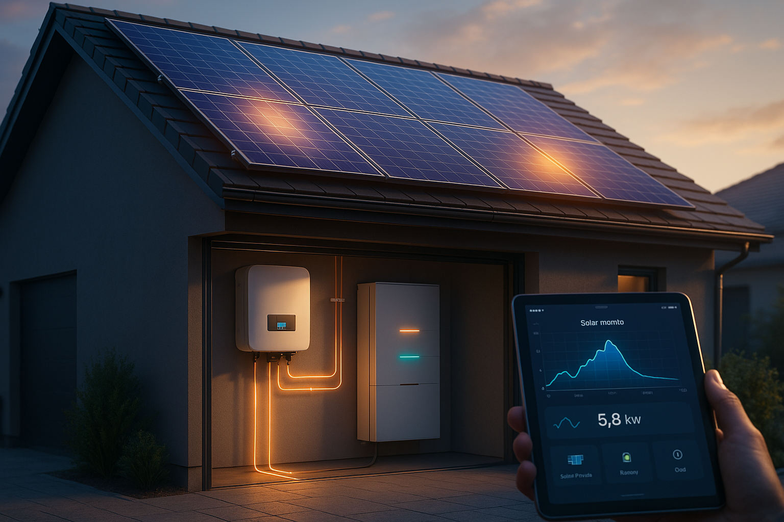 Tour dell’impianto fotovoltaico